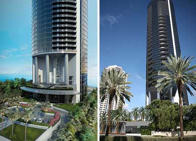 Porsche Design Tower, Sunny Isles Beach Condominiums for Sale and Rent